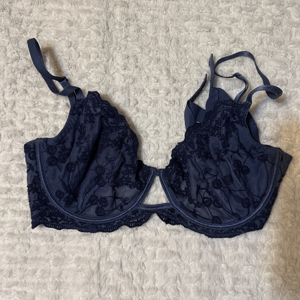Blue Lace Bra by intimately by free people